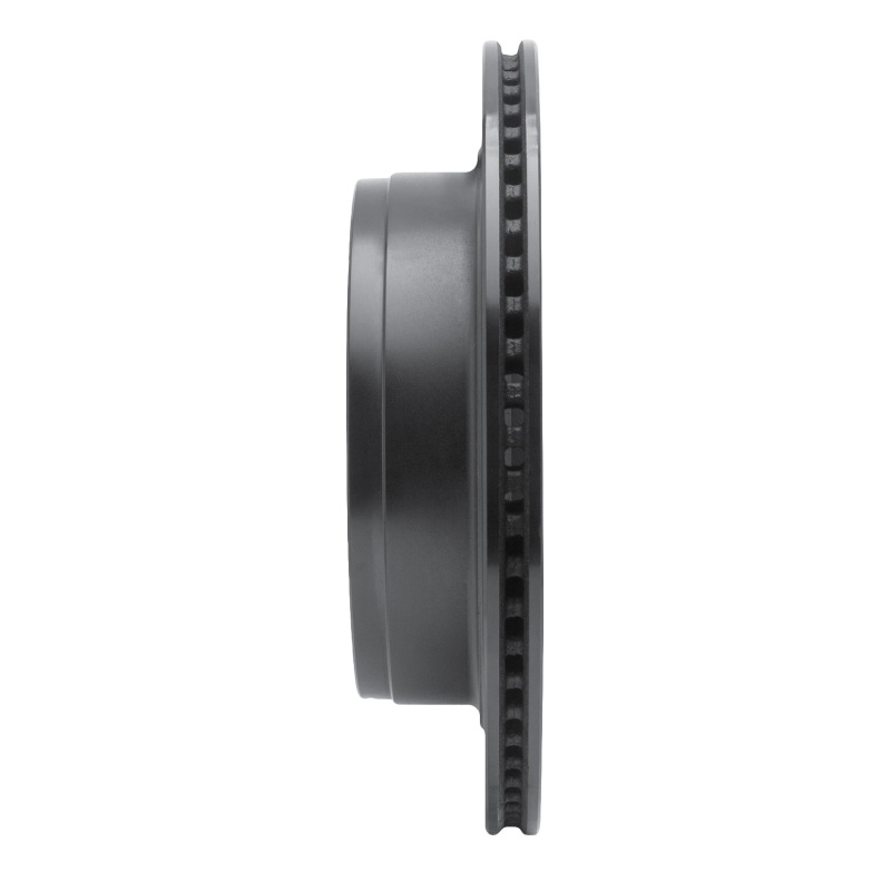 Ford Econoline Brake Rotor (1) - Rear Left - R1 Concepts - Drilled & Slotted - Black - `04-`06